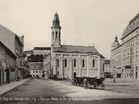 Preradovićev trg oko 1905. godine